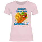 Alice Weidel T-Shirt 'Niemand geht an mein Schnitzel' Damen