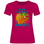 Alice Weidel T-Shirt 'Niemand geht an mein Schnitzel' Damen