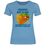 Alice Weidel T-Shirt 'Niemand geht an mein Schnitzel' Damen