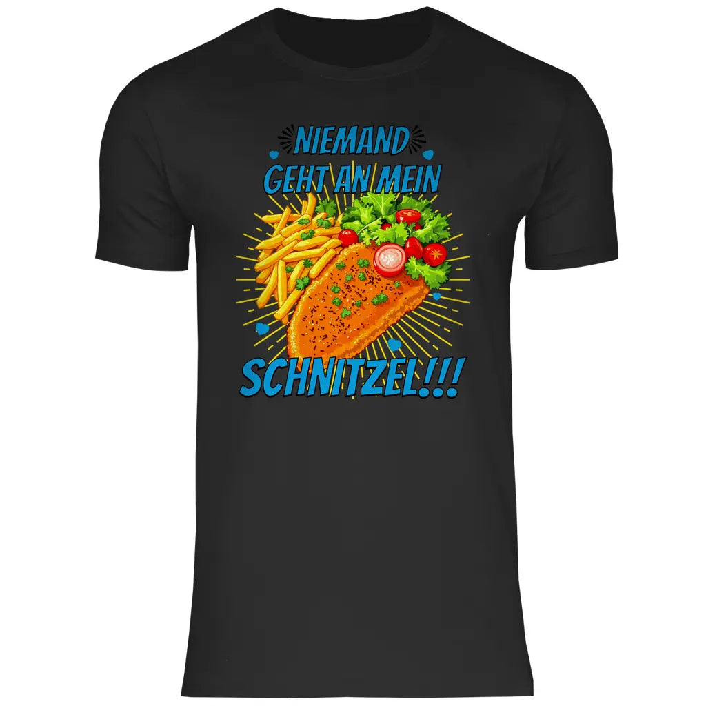 Alice Weidel T-Shirt 'Niemand geht an mein Schnitzel' Herren
