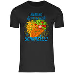 Alice Weidel T-Shirt 'Niemand geht an mein Schnitzel' Herren