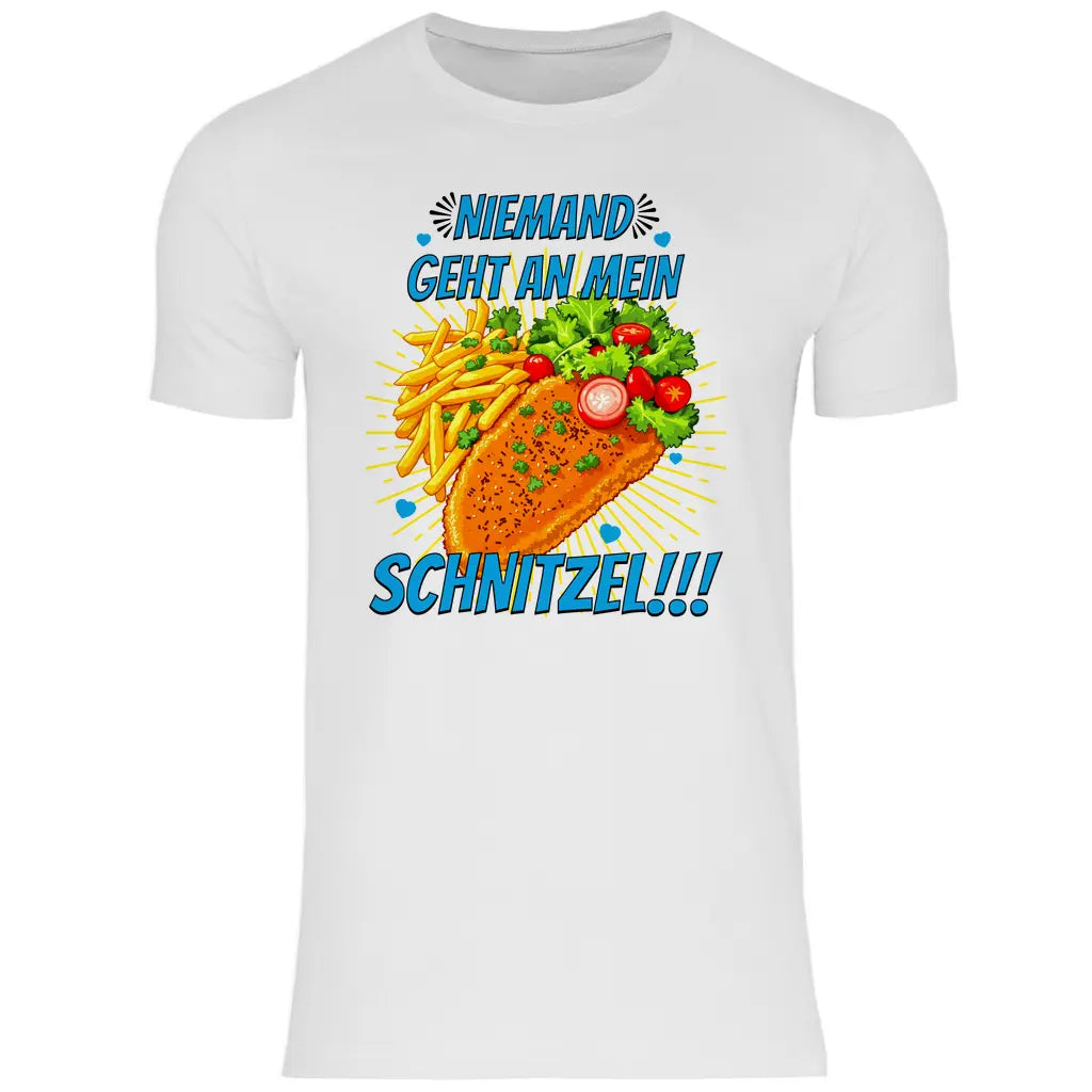 Alice Weidel T-Shirt 'Niemand geht an mein Schnitzel' Herren
