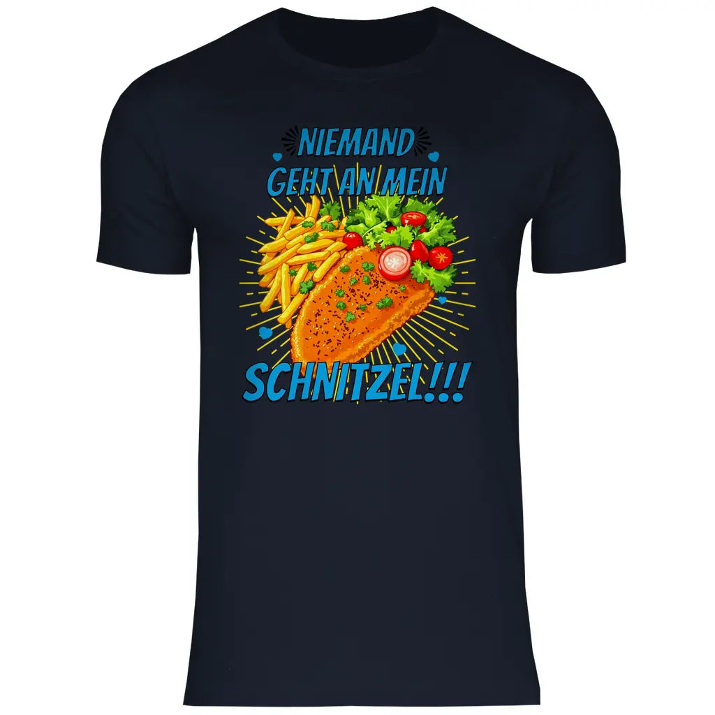 Alice Weidel T-Shirt 'Niemand geht an mein Schnitzel' Herren