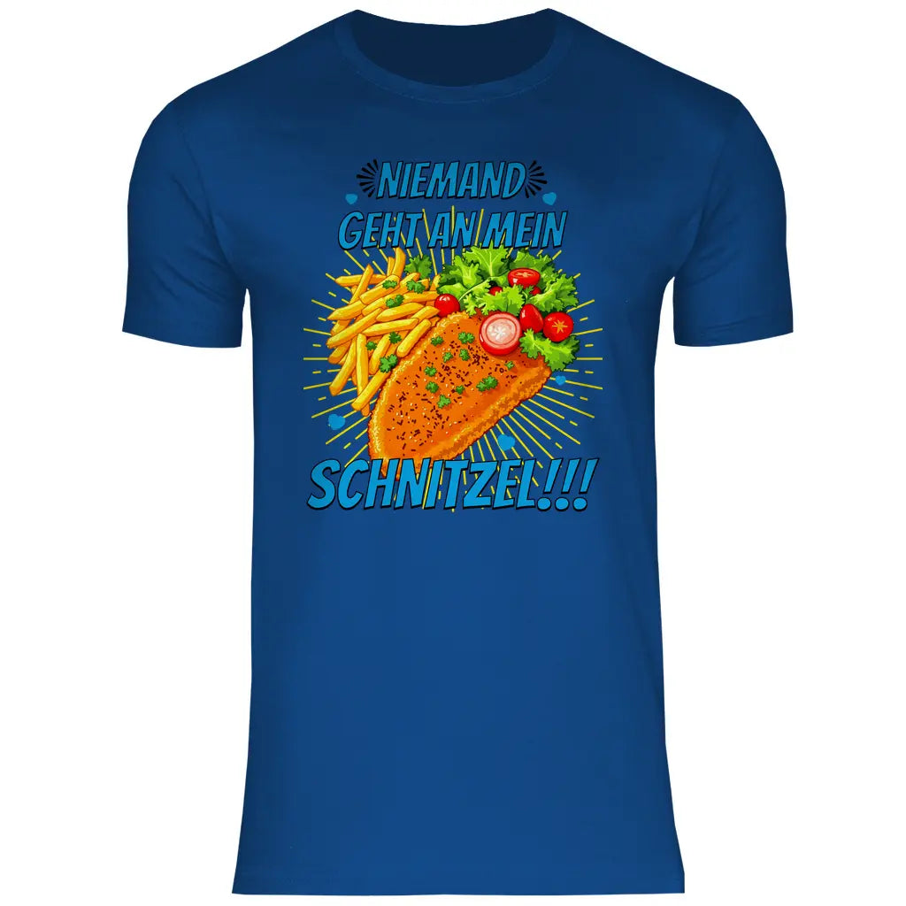 Alice Weidel T-Shirt 'Niemand geht an mein Schnitzel' Herren