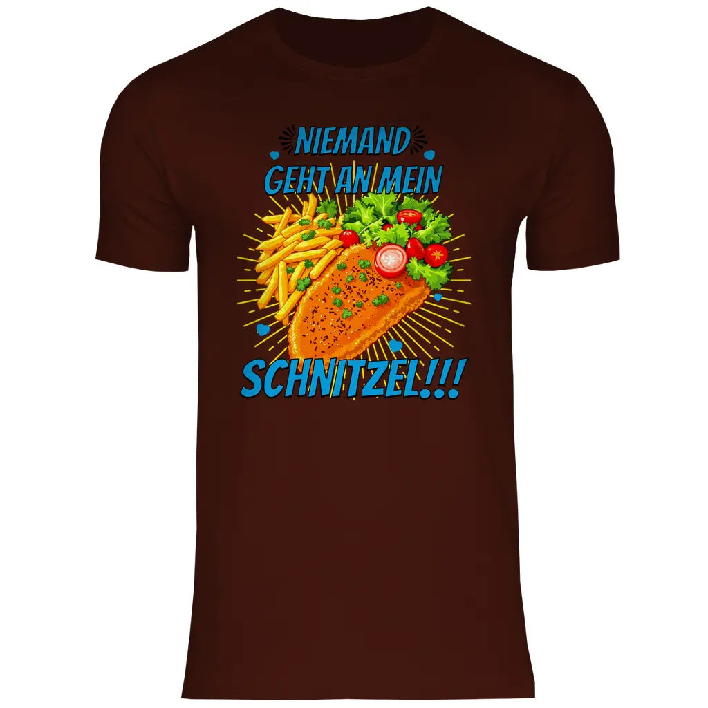 Alice Weidel T-Shirt 'Niemand geht an mein Schnitzel' Herren