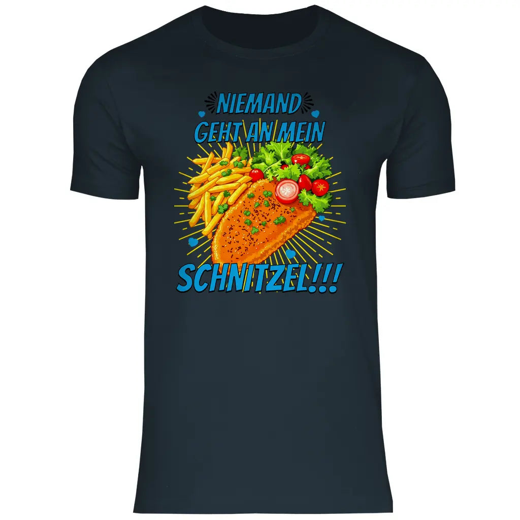 Alice Weidel T-Shirt 'Niemand geht an mein Schnitzel' Herren