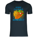 Alice Weidel T-Shirt 'Niemand geht an mein Schnitzel' Herren