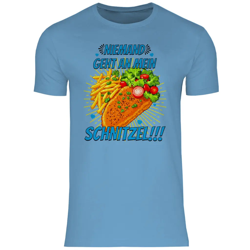 Alice Weidel T-Shirt 'Niemand geht an mein Schnitzel' Herren