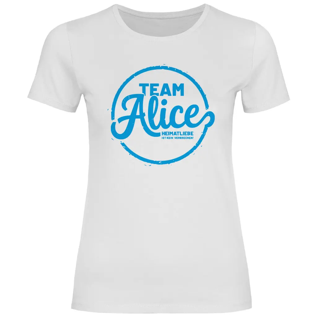 Alice Weidel T-Shirt 'Team Alice' Damen