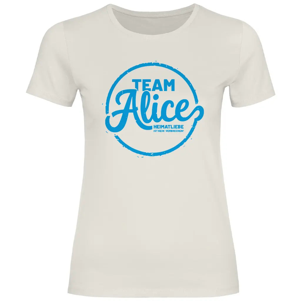 Alice Weidel T-Shirt 'Team Alice' Damen