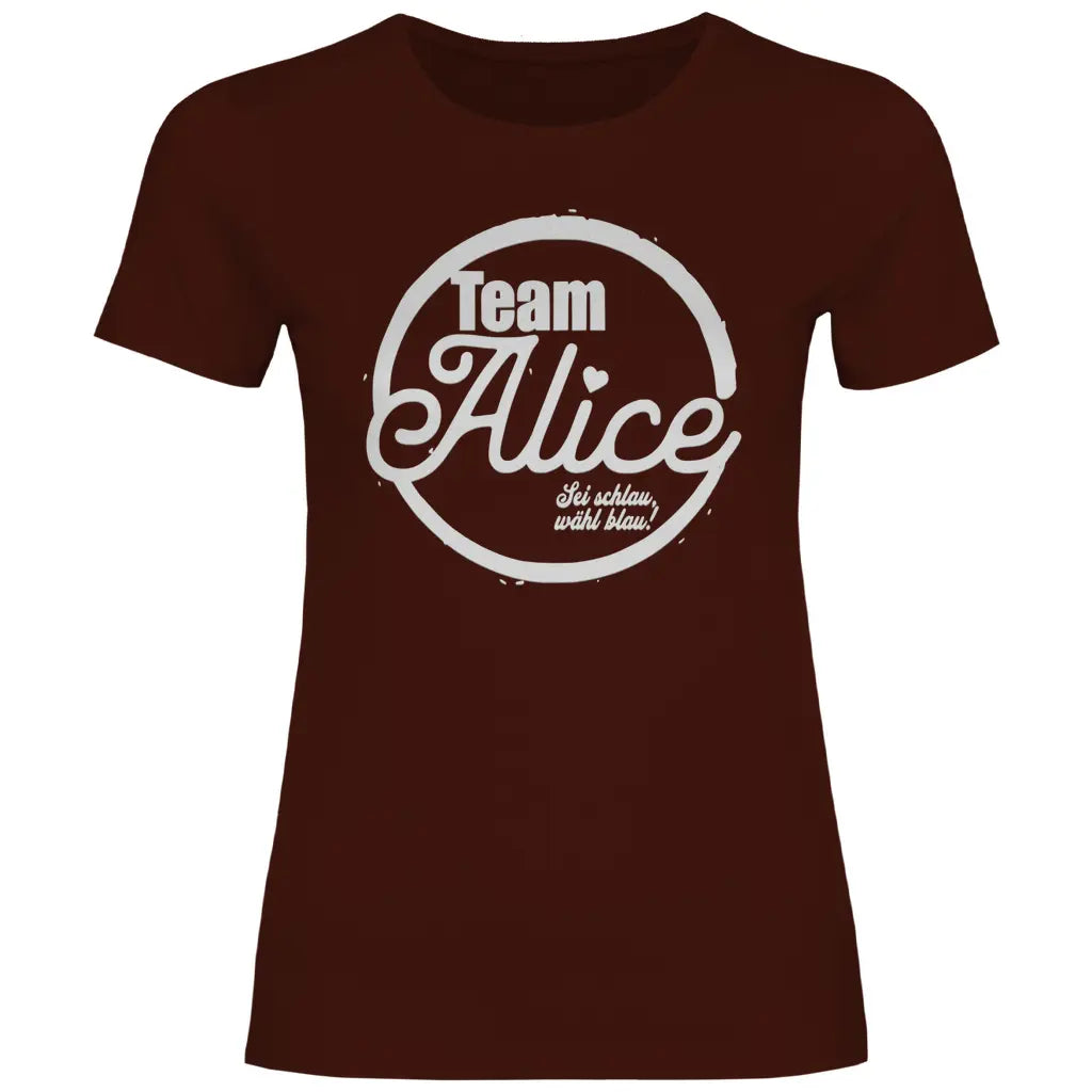 Alice Weidel T-Shirt 'Team Alice' Damen