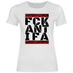 Anti Antifa T-Shirt 'FCK Antifa' Damen