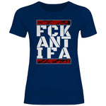 Anti Antifa T-Shirt 'FCK Antifa' Damen