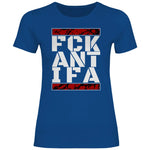 Anti Antifa T-Shirt 'FCK Antifa' Damen