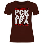 Anti Antifa T-Shirt 'FCK Antifa' Damen