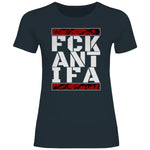 Anti Antifa T-Shirt 'FCK Antifa' Damen