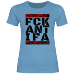 Anti Antifa T-Shirt 'FCK Antifa' Damen