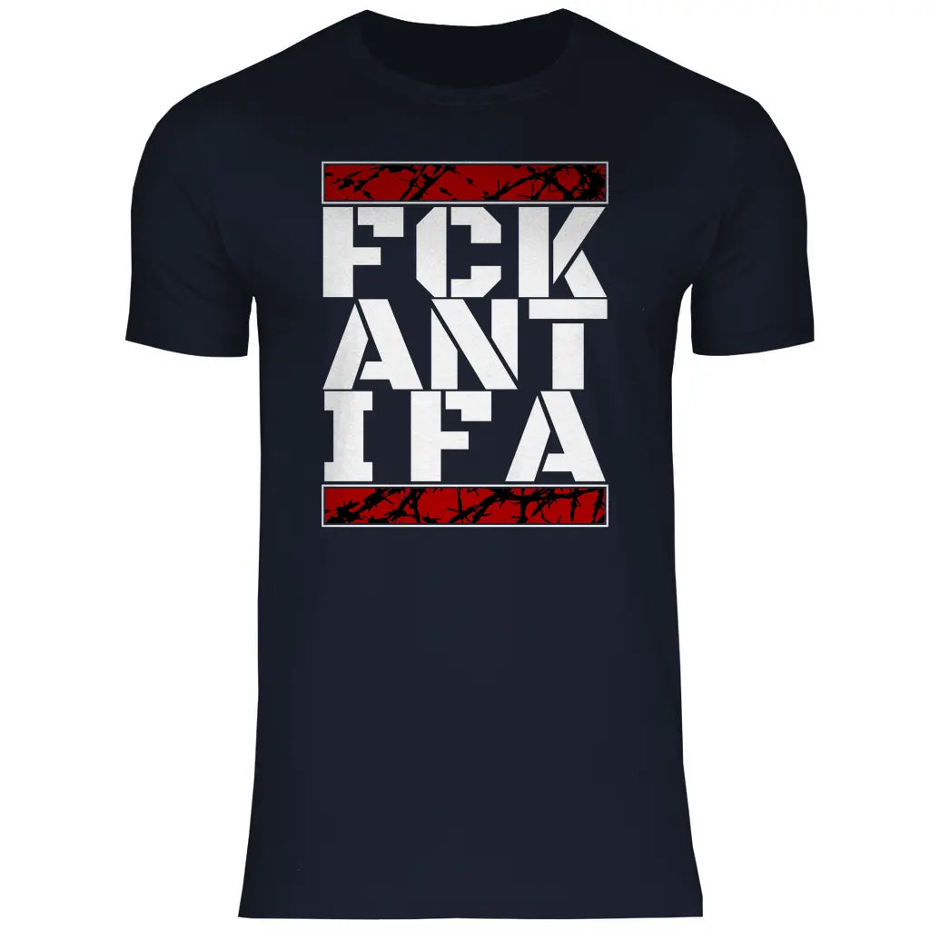 Anti Antifa T-Shirt 'FCK Antifa' Herren