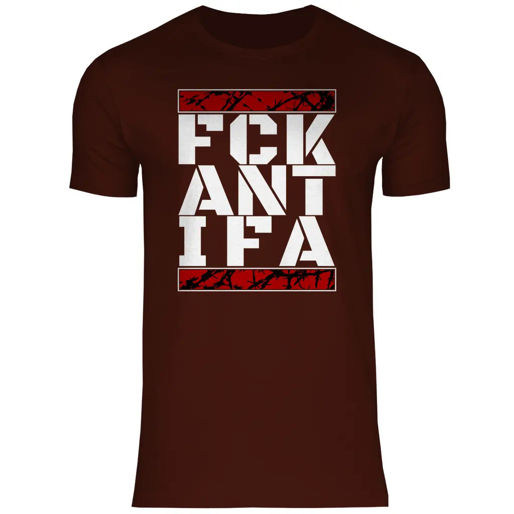Anti Antifa T-Shirt 'FCK Antifa' Herren