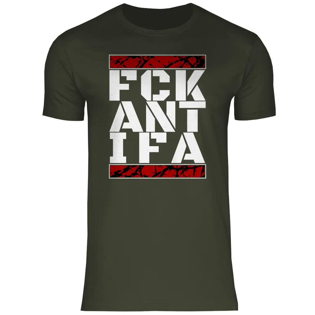 Anti Antifa T-Shirt 'FCK Antifa' Herren