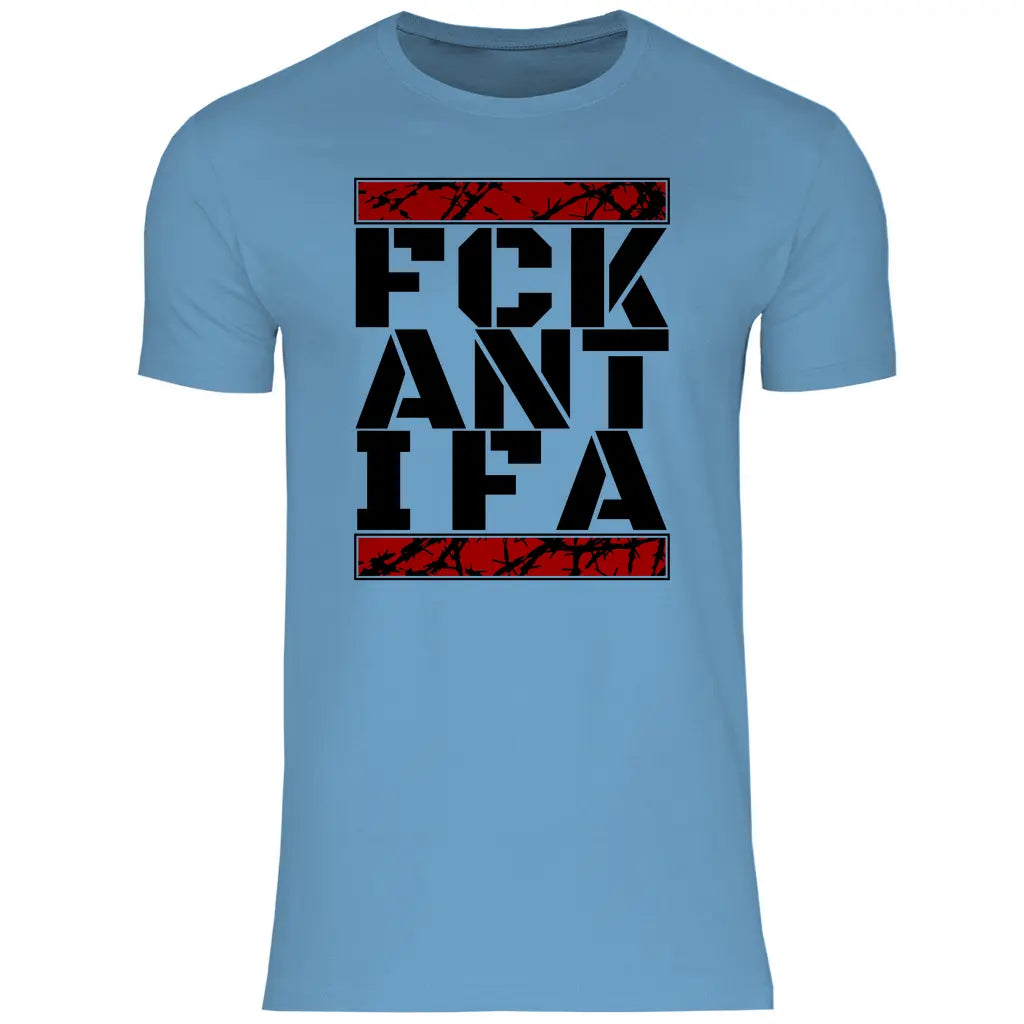 Anti Antifa T-Shirt 'FCK Antifa' Herren