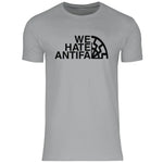 Anti Antifa T-Shirt 'We Hate Antifa' Herren