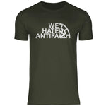 Anti Antifa T-Shirt 'We Hate Antifa' Herren