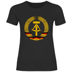 DDR T-Shirt 'DDR Wappen' Damen PatriotenPrint