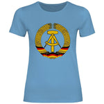 DDR T-Shirt 'DDR Wappen' Damen PatriotenPrint