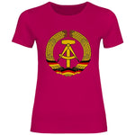 DDR T-Shirt 'DDR Wappen' Damen PatriotenPrint
