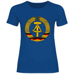 DDR T-Shirt 'DDR Wappen' Damen PatriotenPrint