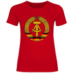 DDR T-Shirt 'DDR Wappen' Damen PatriotenPrint