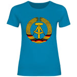 DDR T-Shirt 'DDR Wappen' Damen PatriotenPrint