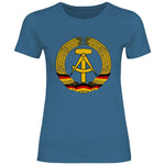 DDR T-Shirt 'DDR Wappen' Damen PatriotenPrint