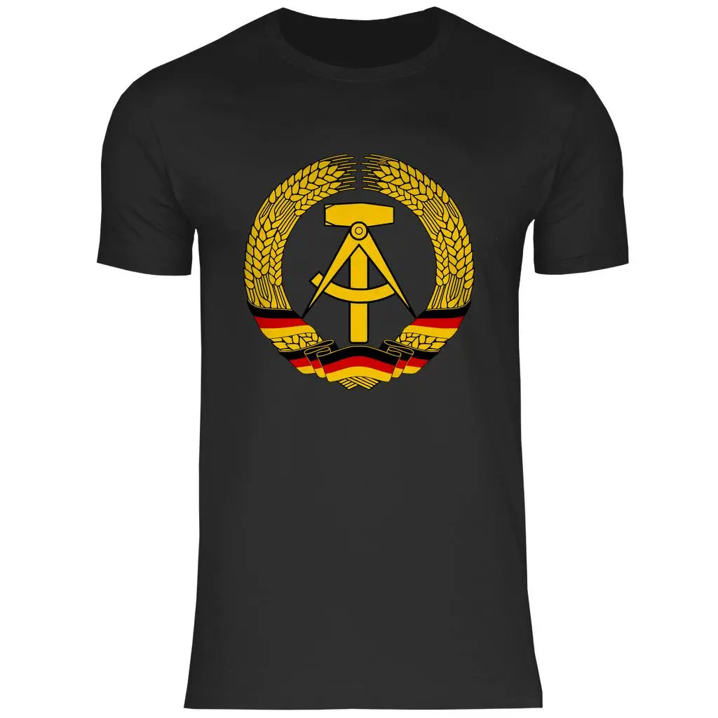 DDR T-Shirt 'DDR Wappen' Herren PatriotenPrint