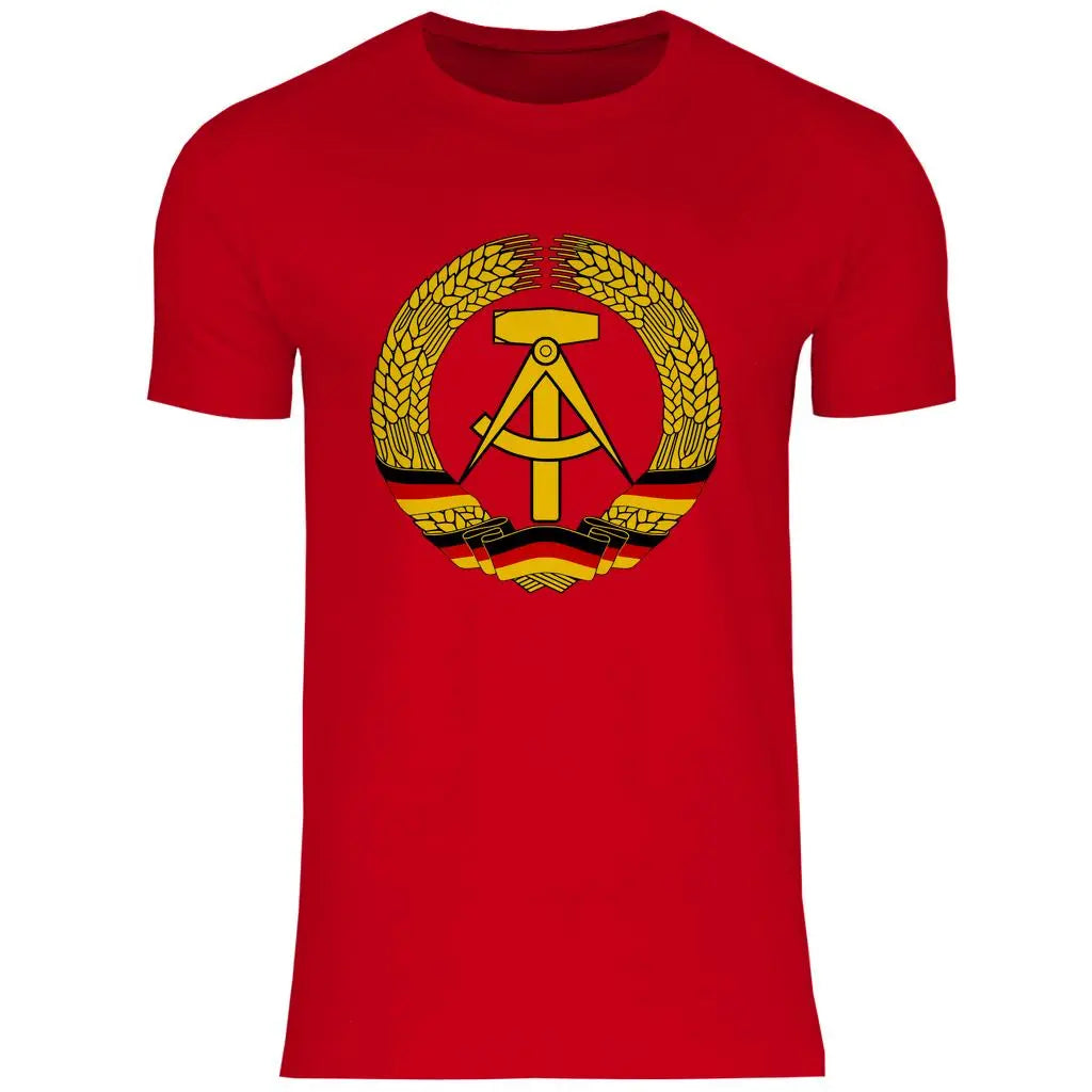 DDR T-Shirt 'DDR Wappen' Herren PatriotenPrint