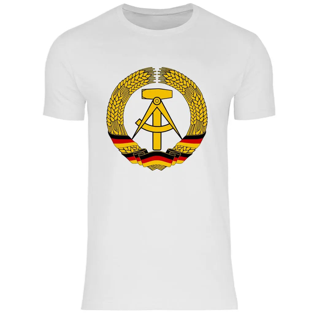 DDR T-Shirt 'DDR Wappen' Herren PatriotenPrint