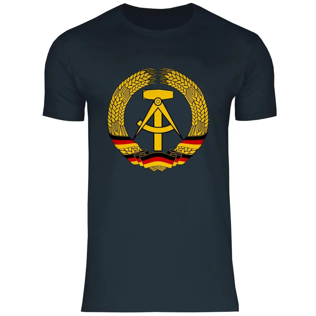 DDR T-Shirt 'DDR Wappen' Herren PatriotenPrint