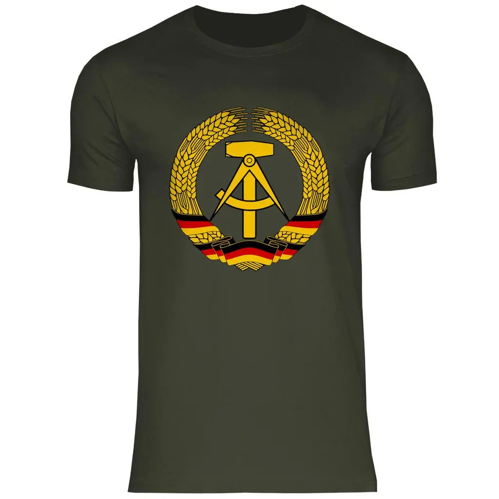 DDR T-Shirt 'DDR Wappen' Herren PatriotenPrint