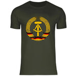 DDR T-Shirt 'DDR Wappen' Herren PatriotenPrint