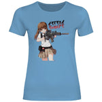 Defend Europe T-Shirt 'G36 Girl' Damen - PatriotenPrint