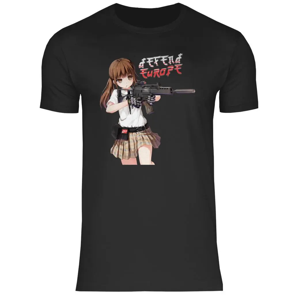 Defend Europe T-Shirt 'G36 Girl' Herren - PatriotenPrint