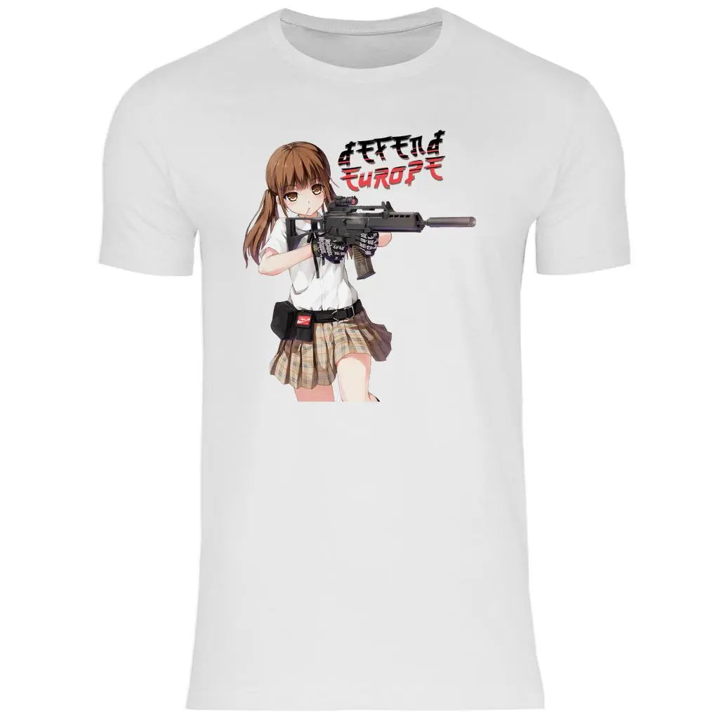 Defend Europe T-Shirt 'G36 Girl' Herren - PatriotenPrint