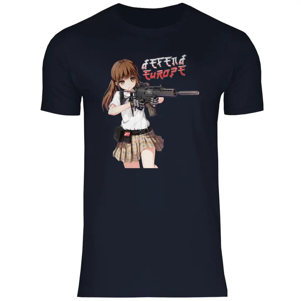 Defend Europe T-Shirt 'G36 Girl' Herren - PatriotenPrint