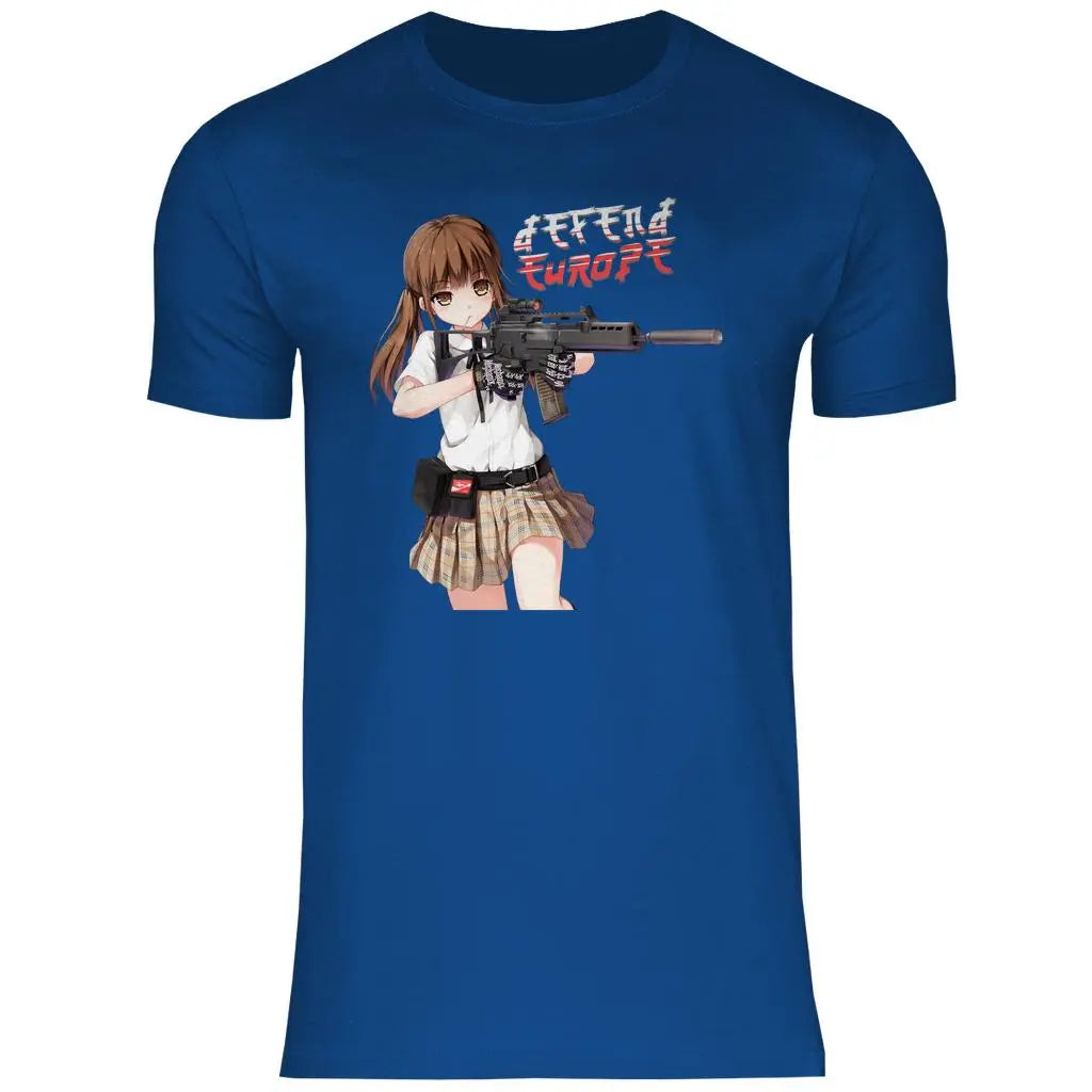 Defend Europe T-Shirt 'G36 Girl' Herren - PatriotenPrint