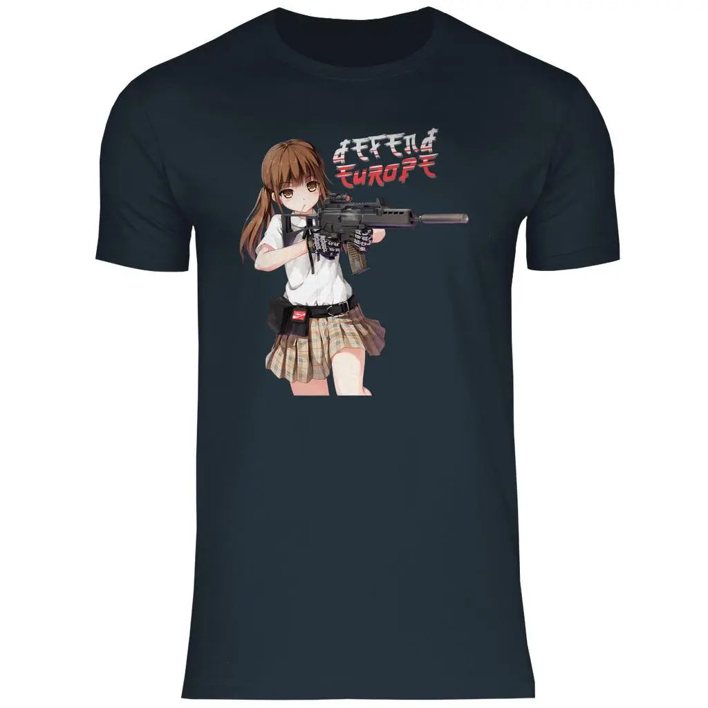 Defend Europe T-Shirt 'G36 Girl' Herren - PatriotenPrint