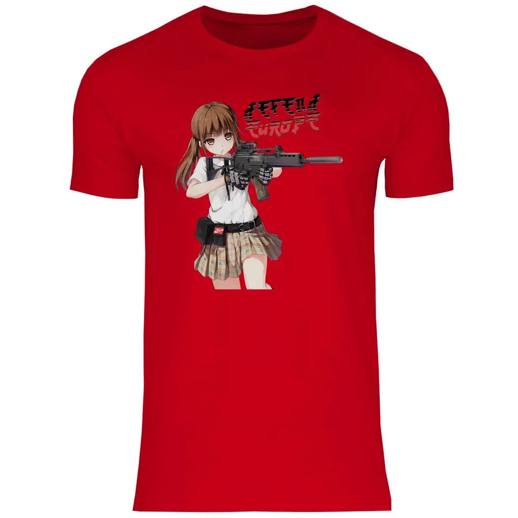 Defend Europe T-Shirt 'G36 Girl' Herren - PatriotenPrint