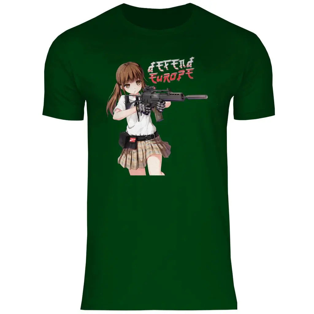 Defend Europe T-Shirt 'G36 Girl' Herren - PatriotenPrint