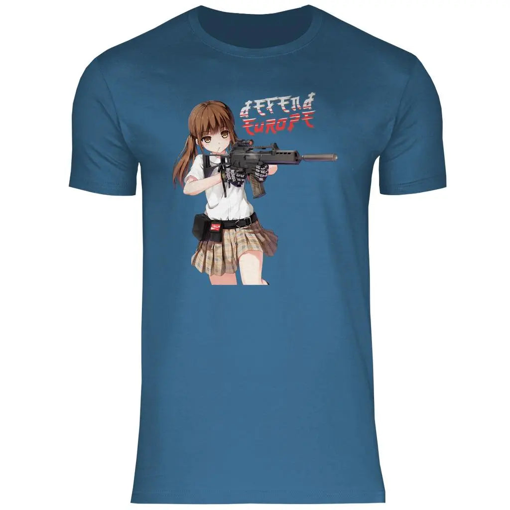 Defend Europe T-Shirt 'G36 Girl' Herren - PatriotenPrint