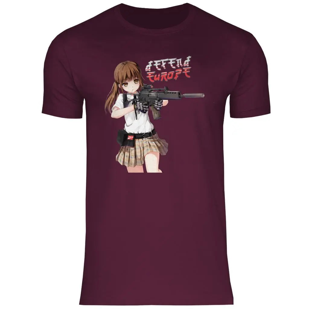 Defend Europe T-Shirt 'G36 Girl' Herren - PatriotenPrint